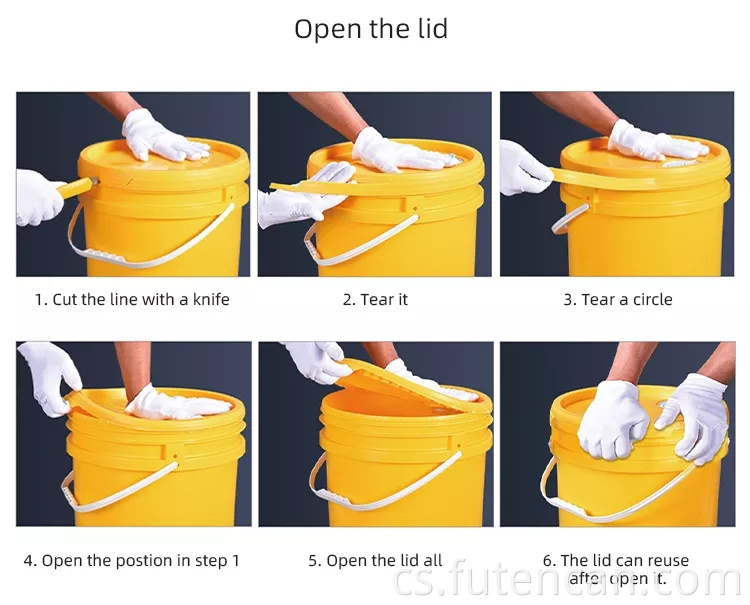 plastic bucket